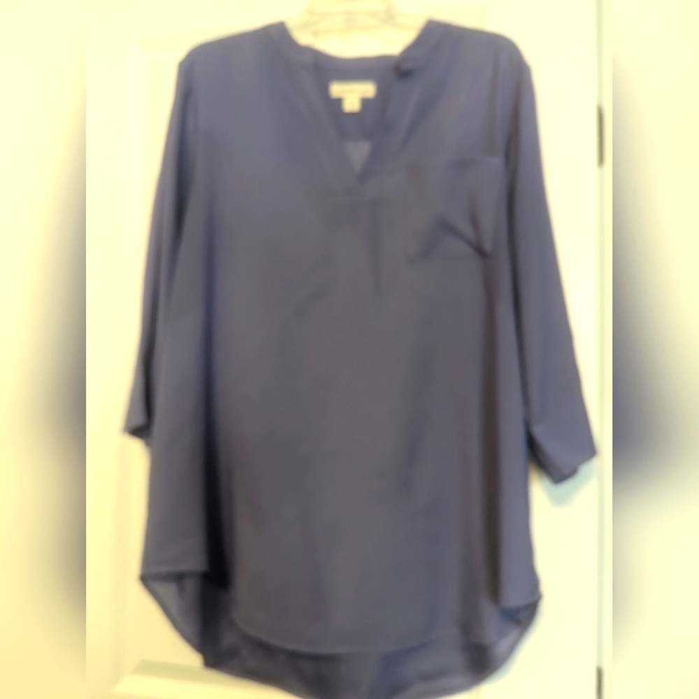 Coldwater Creek Deep Blue Tunic